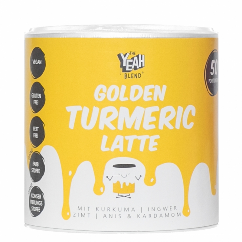 The Yeah blend Golden Tumeric Latte powder 250 g.