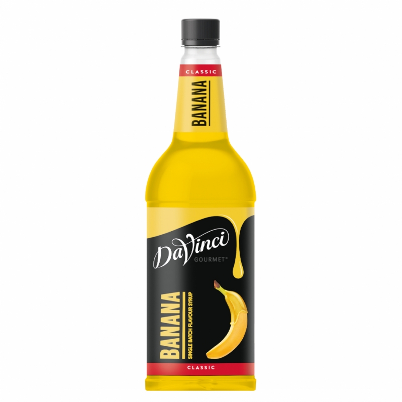 Sirupas bananų skonio  DVG classic banana 1L