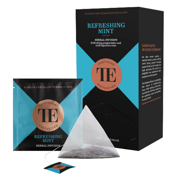 TE Gourmet Tea Bag Refreshing mint 20 vnt.