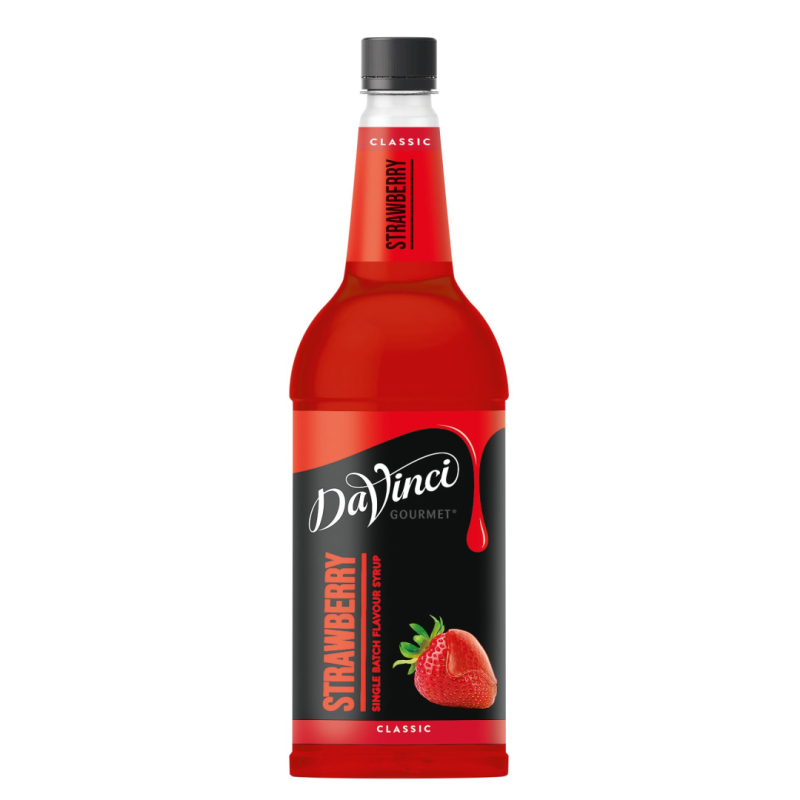 Braškių skonio sirupas, 1L