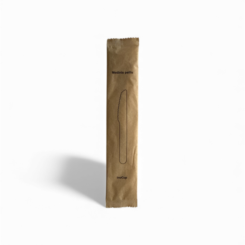 Medinis peilis, individualiai supakuotas, 16cm, 500 vnt/dėž