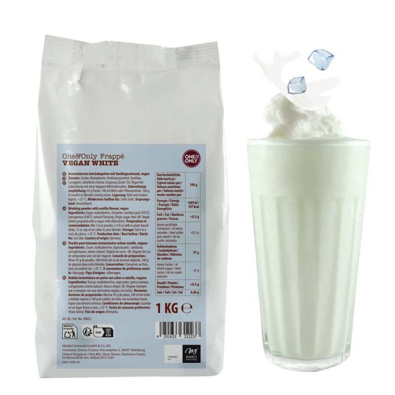 One&Only Vegan FRAPPE, 1kg