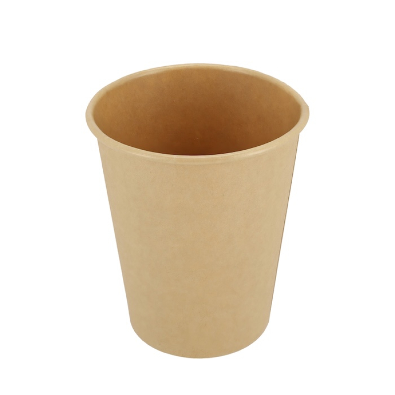 Popierinis puodelis Kraft 8oz | 230ml, 1000 vnt/dėž