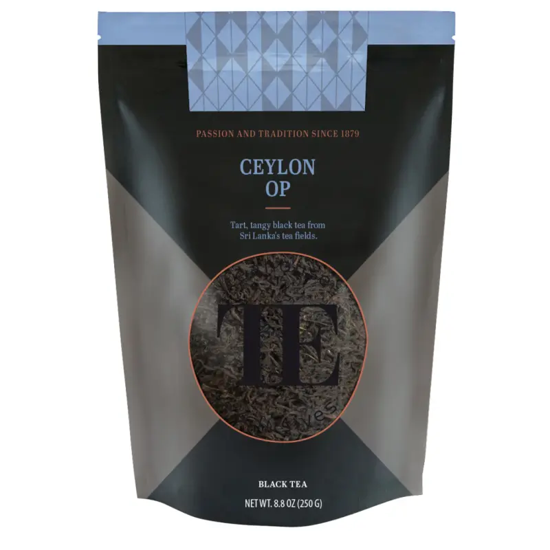 TE Luxury loose tea Ceylon OP 250gr | Juodoji CEILONO OP arbata