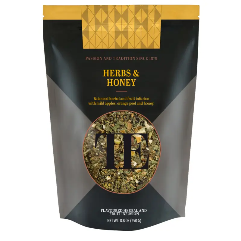 TE Luxury loose tea Herbs and Honey 250gr | Žolelių arbata