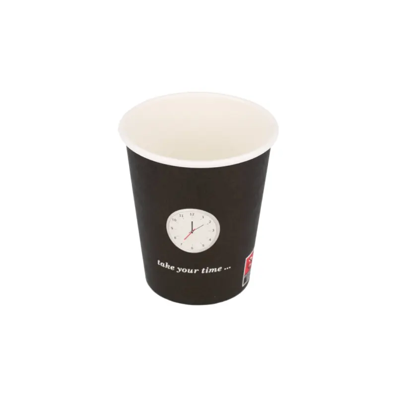 Popierinis puodelis Take Your Time 8oz | 230ml, 1000 vnt/dėž