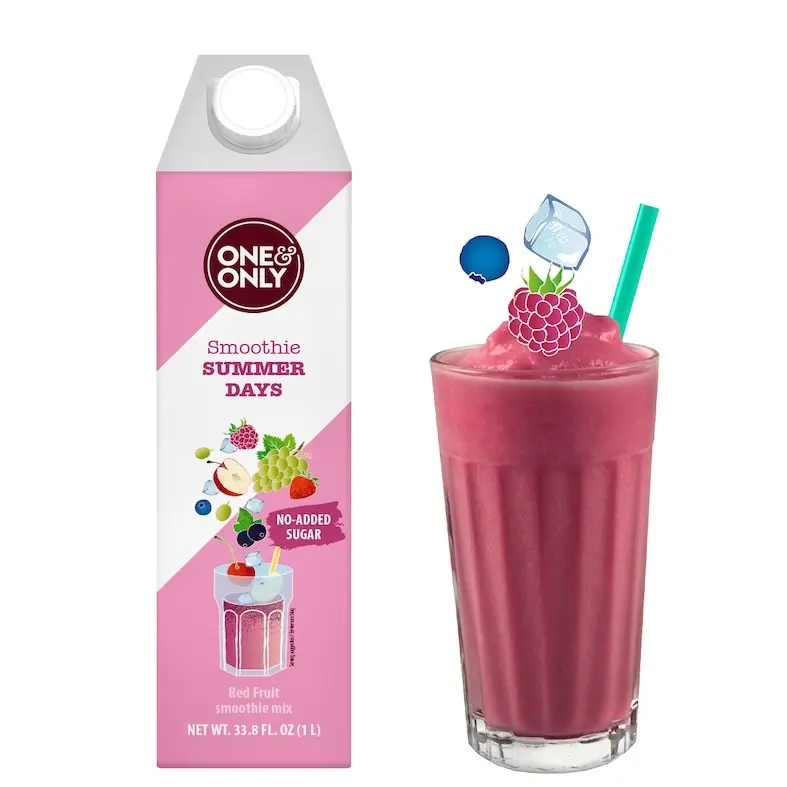 One&Only Summer days SMOOTHIE, no added sugar, 1 L.