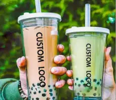 Daugkartinis skaidrus puodelis su spauda