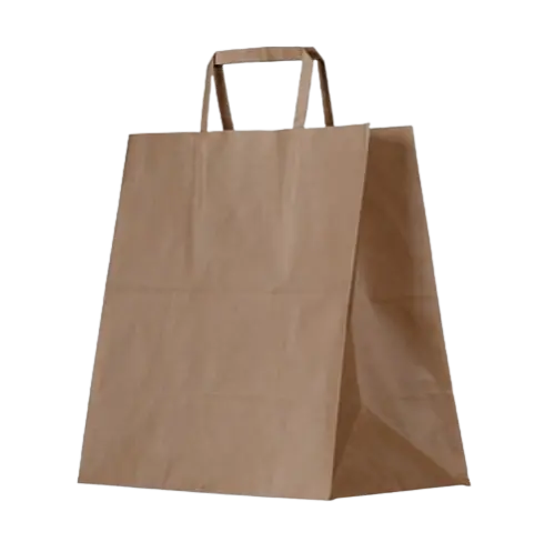 Maišelis su rankena 32x22x24, 250 vnt/pak