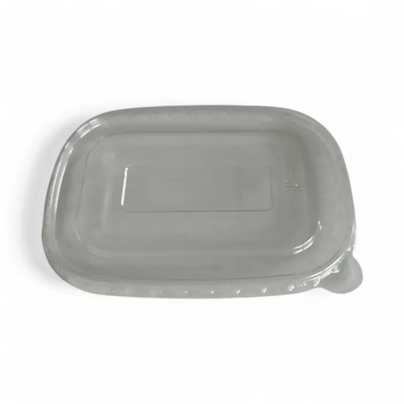 PET dangtelis stačiakampiui 750ml/1000ml dubenėliui, 300 vnt/dėž