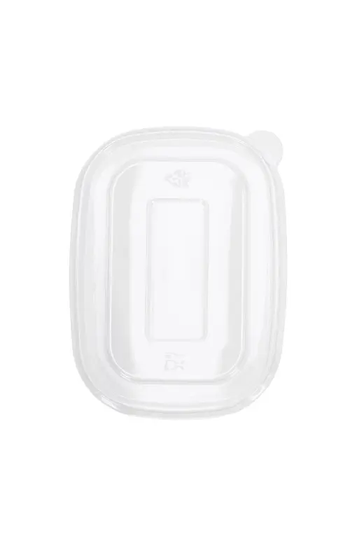 PET dangtelis stačiakampiui 500ml/750ml/1000ml dubenėliui, 300vnt/dėž