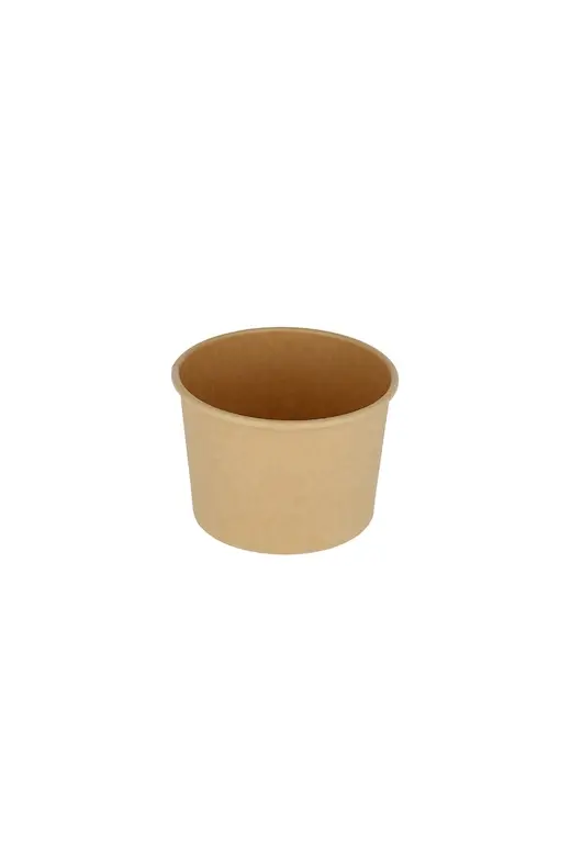 Ledų indelis, kraft, 4oz, 1000 vnt/dėž